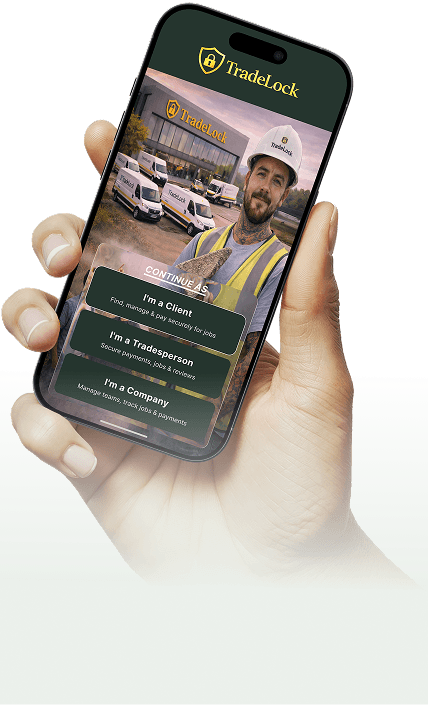 TradeLock Mobile App Mockup