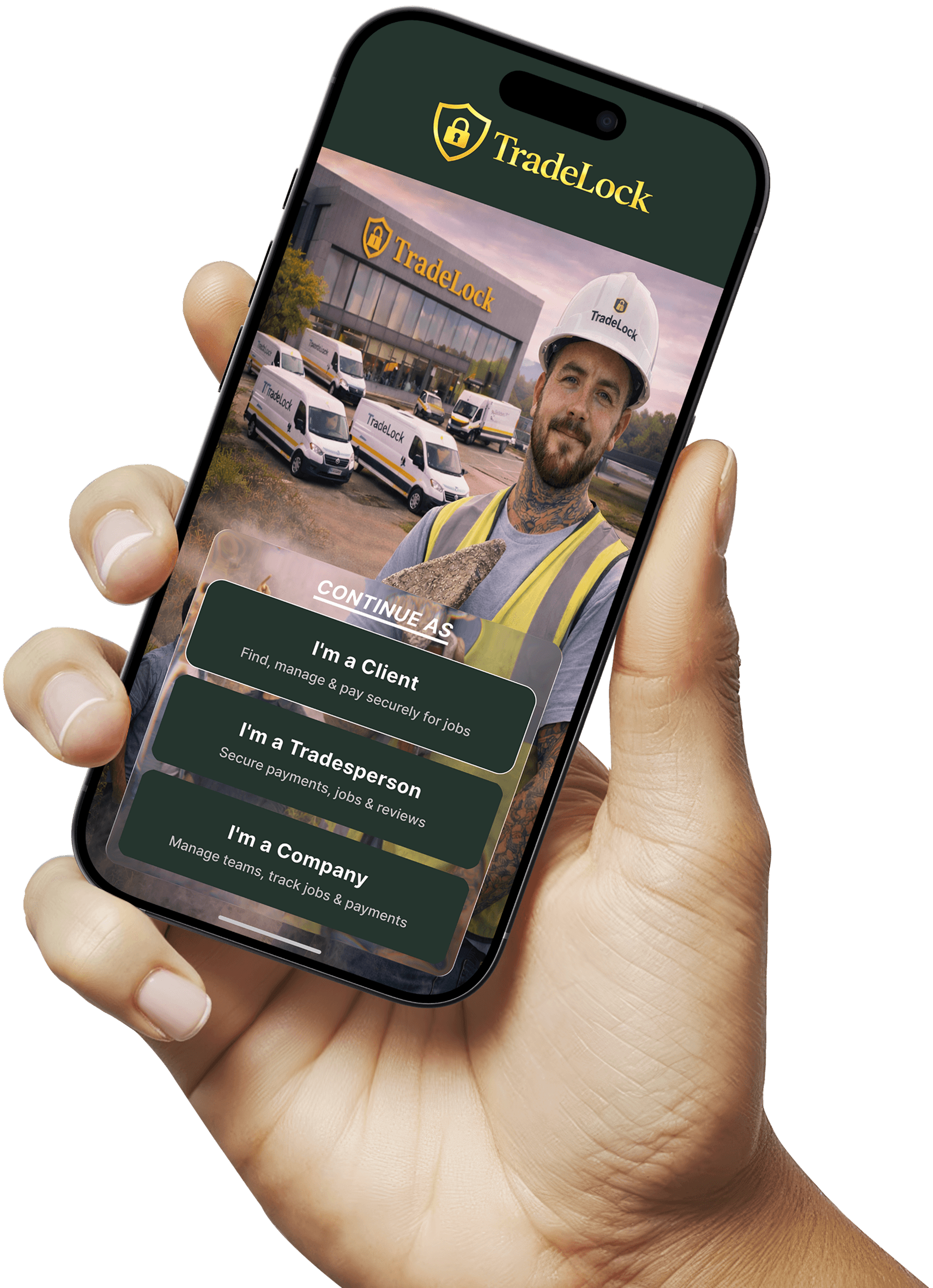 App Interface on Mobile